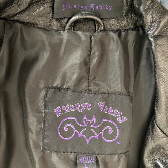 HIlary's Vanity Leather Wing Coat - Large - Picture 8 of 12